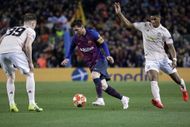 Messi and Rashford (L to R) - Source: Getty